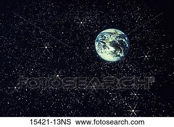 Stock Photo - earth in a starry 
universe (studio 
set up). fotosearch 
- search stock 
photos, pictures, 
images, and photo 
clipart