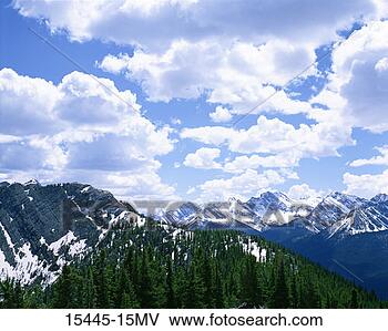 Stock Photo - aerial view of 
rocky mountains, 
banff, alberta, 
canada. fotosearch 
- search stock 
photos, pictures, 
images, and photo 
clipart