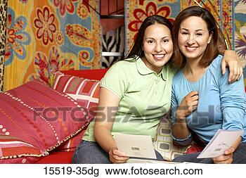 Stock Photo - portrait of two 
girlfriends. fotosearch 
- search stock 
photos, pictures, 
images, and photo 
clipart