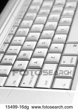Banco de Imagem - close-up,  computador, 
 teclado. fotosearch 
- busca de fotos, 
imagens e clipart