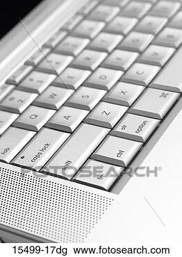 Banco de Imagem - close-up,  computador, 
 teclado. fotosearch 
- busca de fotos, 
imagens e clipart