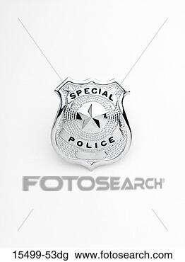 Stock Photo - police badge. 
fotosearch - search 
stock photos, 
pictures, images, 
and photo clipart