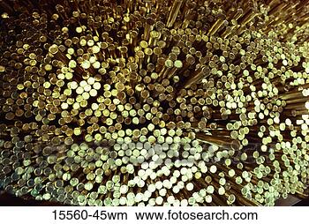 Stock Photo - brass rods at 
manufacturing 
plant. fotosearch 
- search stock 
photos, pictures, 
images, and photo 
clipart