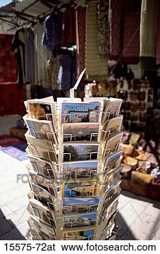 Stock Photo - postcard display 
at marketplace. 
fotosearch - search 
stock photos, 
pictures, images, 
and photo clipart