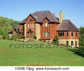 Banco de Imagem - casa. fotosearch 
- busca de fotos, 
imagens e clipart