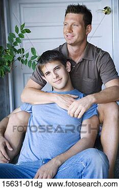 Stock Photo - gay couple embracing. 
fotosearch - search 
stock photos, 
pictures, images, 
and photo clipart
