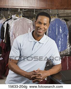 Banco de Imagem - sorrindo,  secos, 
 limpadores. fotosearch 
- busca de fotos, 
imagens e clipart