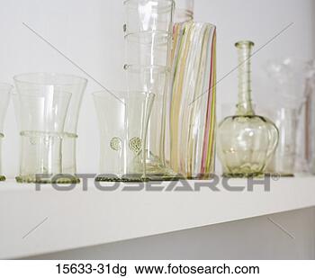 Banco de Imagem - sortimento,  glassware. 
fotosearch - busca 
de fotos, imagens 
e clipart