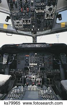 Stock Image - airplane cockpit 
- germany. fotosearch 
- search stock 
photos, pictures, 
images, and photo 
clipart