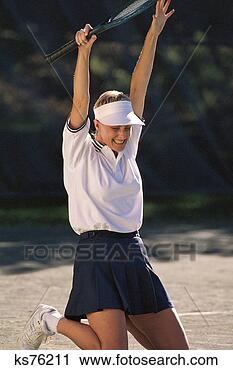 Stock Photography - victorious woman. 
fotosearch - search 
stock photos, 
pictures, images, 
and photo clipart
