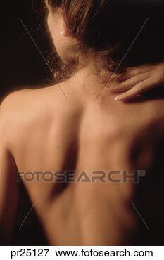 Picture - woman's nude back. 
fotosearch - search 
stock photos, 
pictures, images, 
and photo clipart