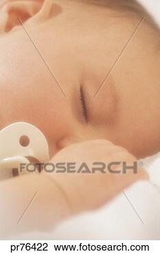 Stock Photo - baby sleeping.  fotosearch - search  stock photos,  pictures, images,  and photo clipart