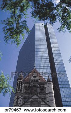 Picture - john hancock tower 
and trinity church 
boston, ma. fotosearch 
- search stock 
photos, pictures, 
images, and photo 
clipart