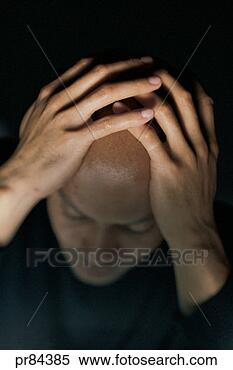 Stock Image - man, darkly lit. 
fotosearch - search 
stock photos, 
pictures, images, 
and photo clipart