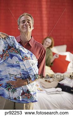 Stock Photo - man modeling shirt. 
fotosearch - search 
stock photos, 
pictures, images, 
and photo clipart