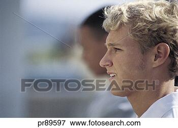 Picture - profile of young 
man. fotosearch 
- search stock 
photos, pictures, 
images, and photo 
clipart