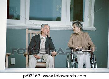 Stock Photo - man and woman 
at assisted living 
facility. fotosearch 
- search stock 
photos, pictures, 
images, and photo 
clipart