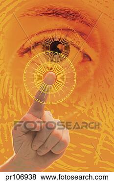 Stock Photo - biometric security 
system concept. 
fotosearch - search 
stock photos, 
pictures, images, 
and photo clipart