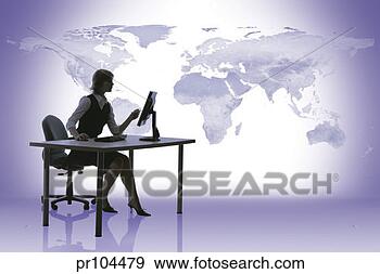 Stock Photograph - businesswoman 
in office. fotosearch 
- search stock 
photos, pictures, 
images, and photo 
clipart