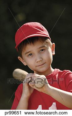 Arquivo de Fotografia - pequeno,  menino, 
 portrait,  basebol. 
fotosearch - busca 
de fotos, imagens 
e clipart