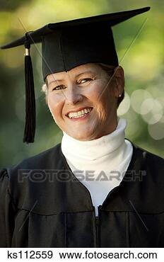 Stock Photograph - adult college 
graduate, portrait. 
fotosearch - search 
stock photos, 
pictures, images, 
and photo clipart