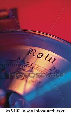 Stock Photo - barometer with 
needle pointing 
to rain. fotosearch 
- search stock 
photos, pictures, 
images, and photo 
clipart
