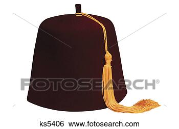 Stock Photo - fez from middle east. fotosearch - search stock photos, pictures, wall murals, images, and photo clipart