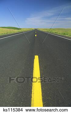 Stock Photo - freshly paved 
highway in montana, 
usa. fotosearch 
- search stock 
photos, pictures, 
images, and photo 
clipart
