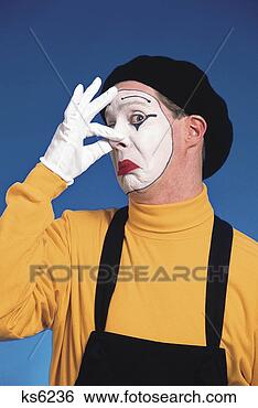 Stock Photo - holding nose. 
fotosearch - search 
stock photos, 
pictures, images, 
and photo clipart