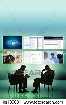 Stock Photography - silhouettes of 
men with web pages. 
fotosearch - search 
stock photos, 
pictures, images, 
and photo clipart