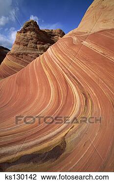 Stock Photo - wind,  water-eroded 
sandstone formation 
on paria plateau 
near page. fotosearch 
- search stock 
photos, pictures, 
images, and photo 
clipart