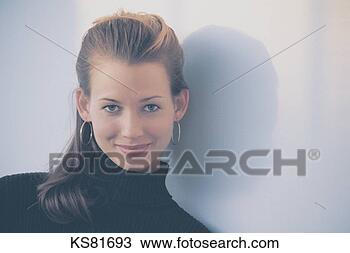 Stock Photo - faces 2, beauty, 
confident, satisfied, 
smile, woman. 
fotosearch - search 
stock photos, 
pictures, images, 
and photo clipart