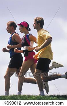 Stock Photo - joggers. fotosearch 
- search stock 
photos, pictures, 
images, and photo 
clipart