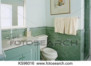 Stock Photo - bathroom interior. 
fotosearch - search 
stock photos, 
pictures, images, 
and photo clipart