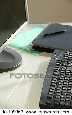 Stock Photo - computer keyboard 
on desk. fotosearch 
- search stock 
photos, pictures, 
images, and photo 
clipart