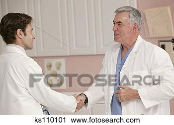 Stock Photography - doctors shaking 
hands. fotosearch 
- search stock 
photos, pictures, 
images, and photo 
clipart