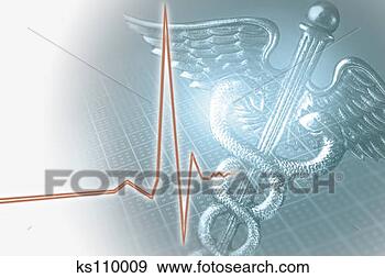 Stock Photograph - medical symbol, 
caduceus. fotosearch 
- search stock 
photos, pictures, 
images, and photo 
clipart