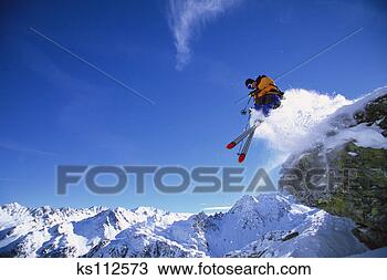 Stock Photo - man skiing in 
iceland. fotosearch 
- search stock 
photos, pictures, 
images, and photo 
clipart