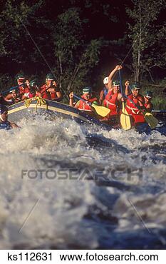 Stock Photography - whitewater rafting 
on the ottawa 
river, ontario, 
canada. fotosearch 
- search stock 
photos, pictures, 
images, and photo 
clipart