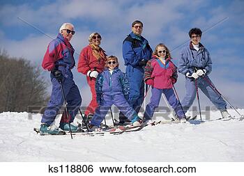 Stock Photo - grandparents and 
family skiing/mt 
cranmore ski area, 
 north conway. 
fotosearch - search 
stock photos, 
pictures, images, 
and photo clipart