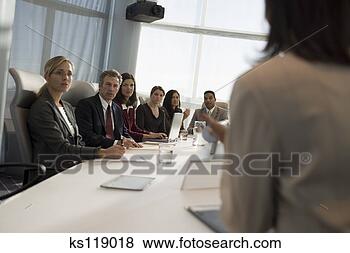Stock Photo - business people 
in a conference. 
fotosearch - search 
stock photos, 
pictures, images, 
and photo clipart