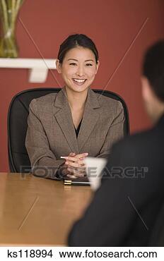 Stock Photo - business people 
in a job interview. 
fotosearch - search 
stock photos, 
pictures, images, 
and photo clipart
