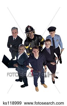 Stock Photograph - group of workers, 
portrait. fotosearch 
- search stock 
photos, pictures, 
images, and photo 
clipart