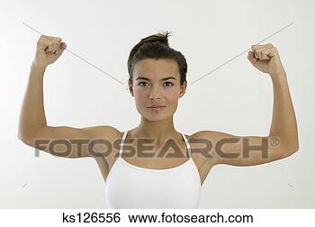 biceps woman
