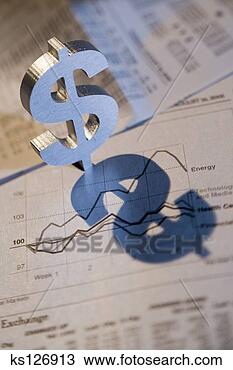 Banco de Imagem - dólar,  sinal, 
 estoque,  informação. 
fotosearch - busca 
de fotos, imagens 
e clipart