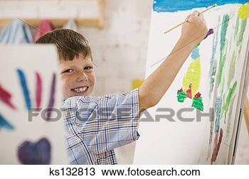 Banco de Imagem - sorrindo,  menino, 
 quadro. fotosearch 
- busca de fotos, 
imagens e clipart