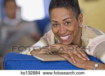 Stock Photo - smiling woman. 
fotosearch - search 
stock photos, 
pictures, images, 
and photo clipart
