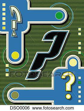 Stock Illustration - question marks. 
fotosearch - search 
clipart, illustration, 
drawings and vector 
eps graphics images