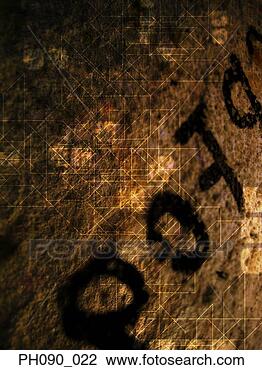 Stock Photo - lines and alphabet 
on rock surface, 
abstract. fotosearch 
- search stock 
photos, pictures, 
images, and photo 
clipart