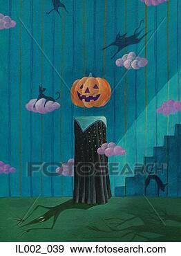 Stock Illustration - concept: spooky 
halloween. fotosearch 
- search clipart, 
illustration, 
drawings and vector 
eps graphics images